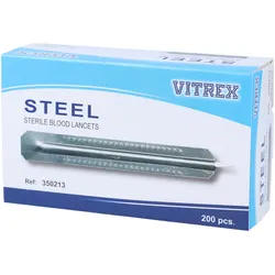 Sterile Einmalblutlanzetten, Metall, einfach