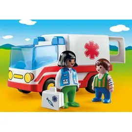 Playmobil 1.2.3 Rettungswagen 9122