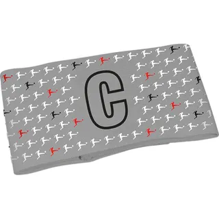 derbystar Bundesliga Kapitänsbinde Uni grau schwarz rot Junior