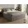 home collective Polsterbett 160x200 cm Doppelbett Bett mit verstellbarem Lattenrost & Bettkasten, gepolstertes Kopfteil, Germany | Beige - Beige