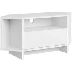 TV-Schrank DECORTIE "Viva TV Schrank", weiß, B:95,7cm H:45,3cm T:35,4cm, Spanplatte, Schränke, Einfache Montage,Platzsparend