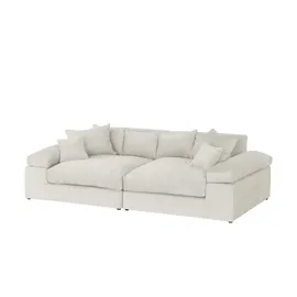 Smart Big Sofa Lianea ¦ beige ¦ Maße (cm): B: 260 H: 86 T: 133.0