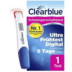 Clearblue Schwangerschaftstest Ultra Frühtest Digital