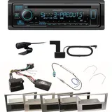 Kenwood KDC-BT950DAB Bluetooth DAB CD Einbauset für Astra H Corsa D Zafira B