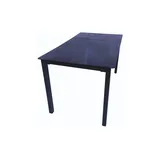 VCM Gartentisch 140 x 80 x 73 cm anthrazit