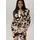 Aniston SELECTED Jerseyblazer floral Schwarz 40
