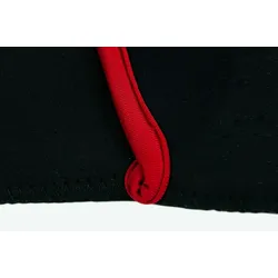 Gravidus Neopren Laptop Notebook Tasche Hülle Wendetasche 15,4 Schwarz Rot