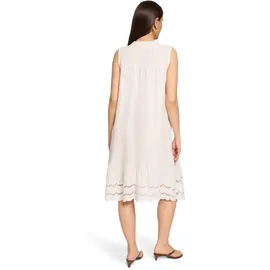 Cartoon Druckkleid Kleid mit Stickerei Beige 40