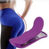 1 stücke Hip Trainer Exerciser, Beckenbodentrainer, Einstellbare Haushalt Beckenmuskel Master Beintrainer Fitness Tool Gesäß Hebe Hip Trainer Körpertraining Werkzeuge für Enge Hüften(Lila)