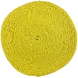 BONMAC VICTOR Griffbänder FROTTEE-Grip Rolle Badminton, Squash und Tennis-Schläger, gelb, breit