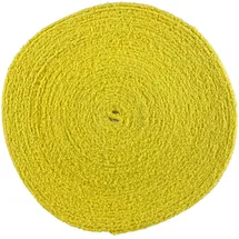 BONMAC VICTOR Griffbänder FROTTEE-Grip Rolle Badminton, Squash und Tennis-Schläger, gelb, breit