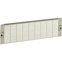 Schneider Electric LVS03895 PrismaSeT-P, Frontplatte, belüftet,Oberfläche der Belüftungsöffnung 250cm2,Breite=650mm,Höhe=3Module