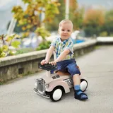 aiyaplay Rutschauto, Kinderfahrzeug mit Stauraum, Kinderauto mit Kippschutz, Creme