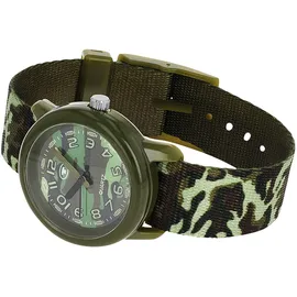 Tom Tailor 2100711 0 mm Textilgehäuse grün Textilband grün