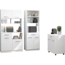 Parisot Buffet Set Uno 4 3-teilig  weiß