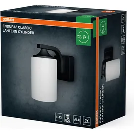 osram homelighting Außenwandleuchte E27 schwarz 21,2 cm IP43