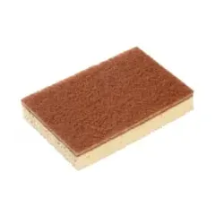 Spontex Sponrex 100 Scheuerschwamm, braun-weiß Sponrex 100 , 1 Packung = 10 Schwämme