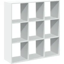 vidaXL Raumteiler 102 x 29 x 103,5 cm Weiß