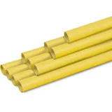Clairefontaine 10x gerilltes Kraftpapier 65g, Rolle 3x0,70m Zitronengelb| 95715C