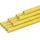 Clairefontaine 10x gerilltes Kraftpapier 65g, Rolle 3x0,70m Zitronengelb| 95715C