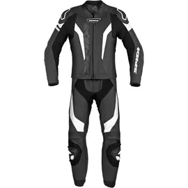 Spidi Laser Touring Lederkombi - Weiß/Schwarz / 58