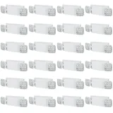 Vevor 24er-Pack kommerzielle Notbeleuchtung, 3 W, weiße LED-Notausgangsbeleuchtung mit 180-Minuten-Backup-Batterie, verstellbarer 2-LED-Quadratkopf, Decken- oder Wandmontage für Stromausfälle in Unternehmen