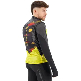 La Sportiva Blizzard Windbreaker Weste - Yellow / Black - L