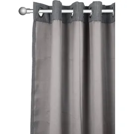 Bruno Banani Verdunkelungsvorhang BRUNO BANANI "Bela" Gr. 1, grau, B:130cm H:145cm, Polyester, Gardinen, blickdicht, meliert, verschiedene Größen