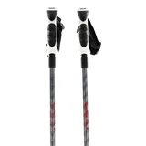 Leki Hot Shot S Skistöcke (Größe 135CM, schwarz)