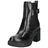 Nero Giardini Stiefelette Leder/Textil | Gr.: 40