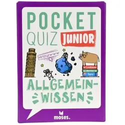Moses Pocket Quiz junior - Allgemeinwissen
