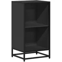 vidaXL Bücherregal 40 x 35 x 76 cm Schwarz