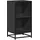 vidaXL Bücherregal 40 x 35 x 76 cm Schwarz