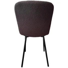 SalesFever Stuhl, Bouclé Optik 4er Set (Set) 4 Stk.Ergonomisches 4er-Set für optimalen Sitzkomfort, grau