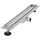 luxebath Duschrinne 60 cm 2in1 befliesbar Edelstahl Silber