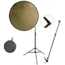 Walimex Reflektorhalter-Set silber/gold (Durchmesser 100 cm),