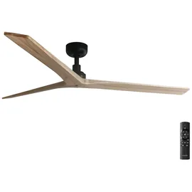 FARO Klim L 150 cm Deckenventilator Schwarz/Eiche