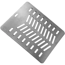 Intergrill Grillschale 27,3 x 27,7 cm Edelstahl weiß