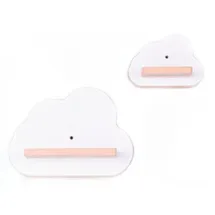 BOARTI Kinderregal Wolke Holz weiß