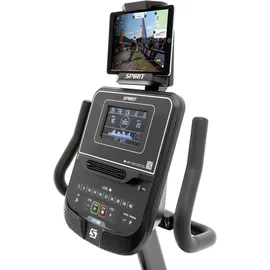 Spirit Fitness Heimtrainer SPIRIT FITNESS "Spirit Fitness XBR55 Recumbent Bike", schwarz, HeimtrainerB:75cm H:144cm L:144cm, Heimtrainer, B:75cm H:144cm L:144cm