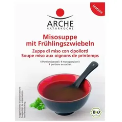 Arche Misosuppe mit Frühlingszwiebeln bio