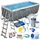 BESTWAY Rahmen-Gartenpool 412 x 201 x 122 cm inkl. Filterpumpe