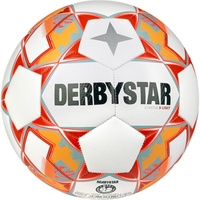 Derbystar Stratos S-Light V23 Fußball, weiß grün, 3