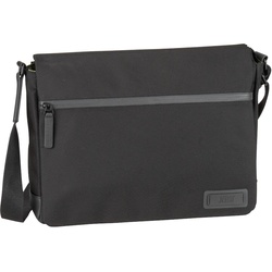 Jost Umhängetasche Tallinn Shoulder Bag Flap L Umhängetaschen   Schwarz Herren 