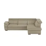 Uno Ecksofa aus Echtleder Town ¦ ¦ Maße (cm): B: 264 H: 76 T: 210.0