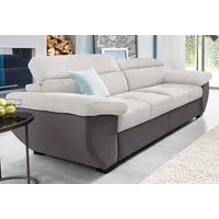 Cotta »Speedway«, (Set), bestehend aus 2,5-Sitzer Sofa und Hocker, 2,5-Sitzer