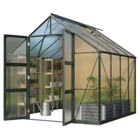 Vitavia Gewächshaus Orbit 6700, HKP, inkl. Fundament, Dunkelgrün