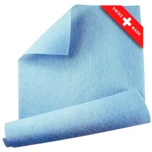 Topper Stopper Topper Antirutsch Unterlage 80 x 200 cm blau