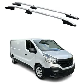 Omac Dachträger Dachreling für Renault Trafic 2014-2024 L2 Alu Grau