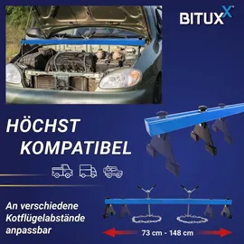 ms-point Bituxx® Motorbrücke Kotflügeltraverse Motorheber Motorhalter Motor Traverse Motor Brücke